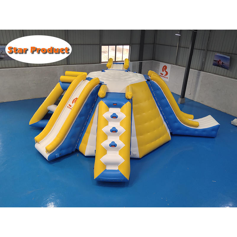 Awesome All In One Station Inflatable Water Park Games